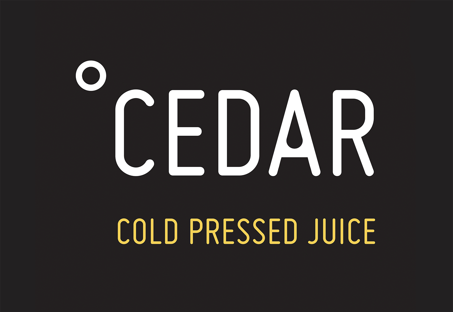 Cedar cold pressed juice logo