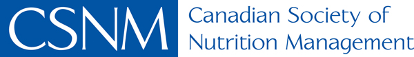 canadian society of nutrition management logo