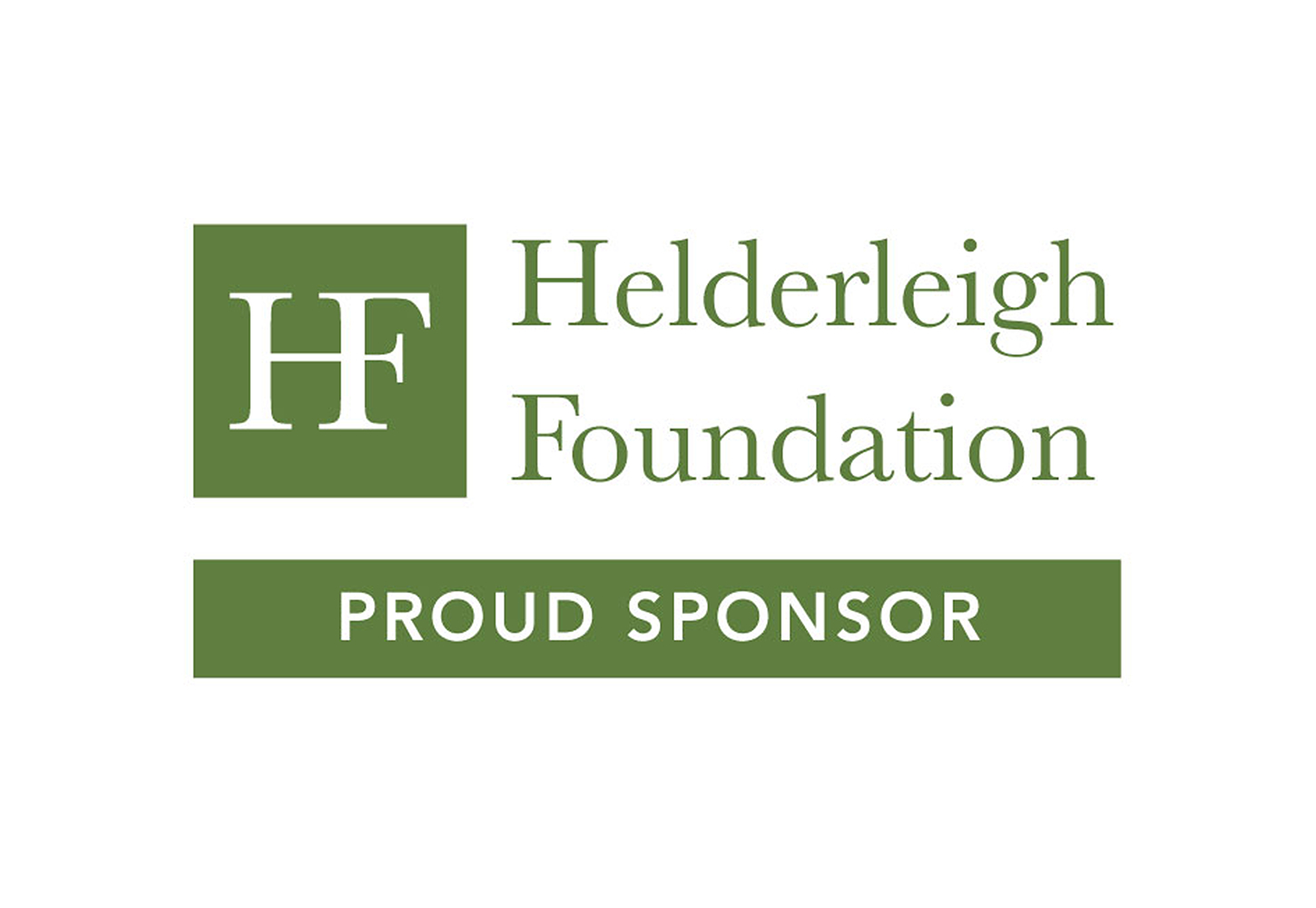 helderleigh foundation proud sponsor logo
